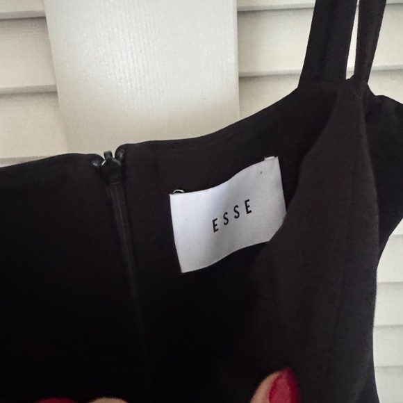 Esse Studios Black Bustier Maxi Dress - Picture 4 of 6